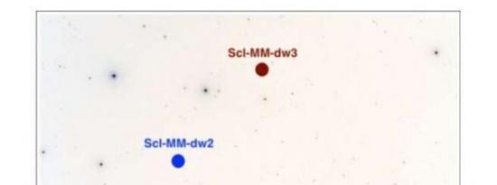 三个新的超微弱矮星系被发现