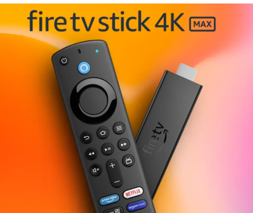 亚马逊 Fire TV Stick 4K Max拥有更快的1.8GHz处理器