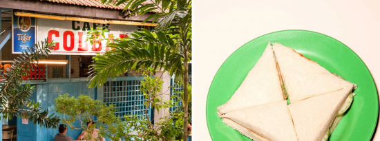 探索新加坡小贩摊位的海南西餐