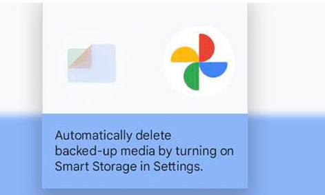Files by Google应用程序添加智能存储以自动删除备份的照片和视频