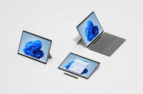 微软推出Surface Pro 8和Surface Go 3二合一笔记本电脑