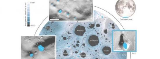 AI提供了包含水冰的月球陨石坑的更清晰图像