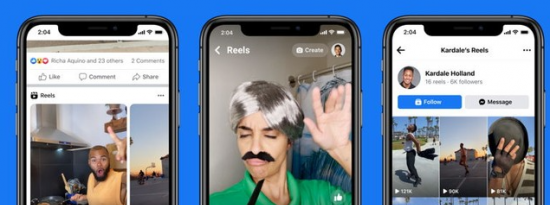 Facebook为更广泛的受众推出Reels支持