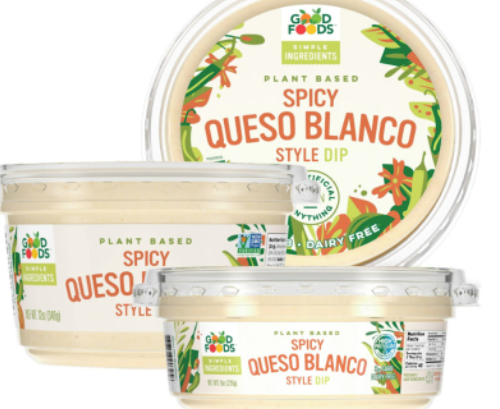 以植物为基础的辛辣queso blanco蘸酱首次亮相