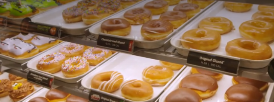 Krispy Kreme第一次推出有肉桂卷