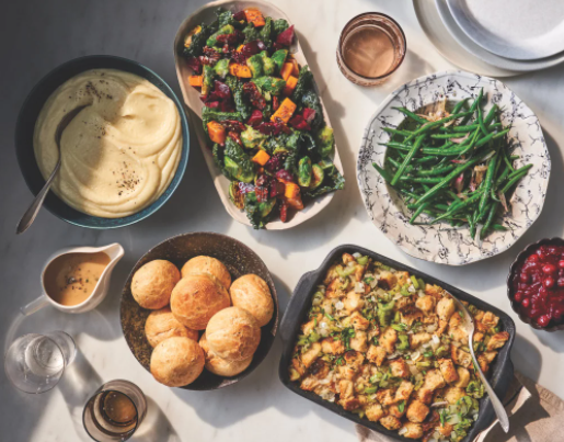 Whole Foods的2021年感恩节菜单提供大量美味佳肴