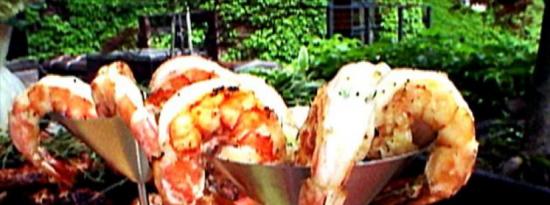 蒜红智利百里香卤汁烤虾