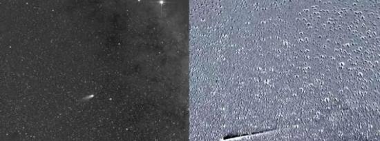 从两艘太阳观测飞船上看到的伦纳德彗星