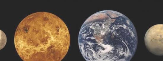 地球和火星是由内部太阳系材料形成的