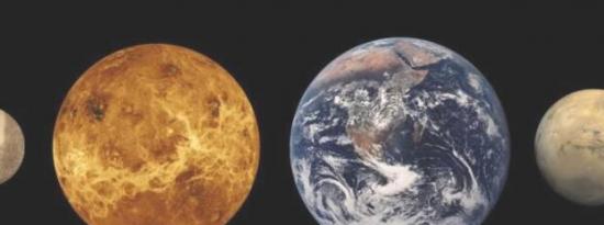地球和火星是由内部太阳系材料形成的
