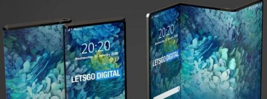 三星新专利揭示了双折叠Galaxy Z Fold 3的继任者
