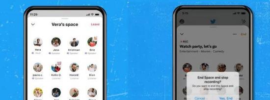 Twitter现允许所有人在Android和iOS上记录Spaces