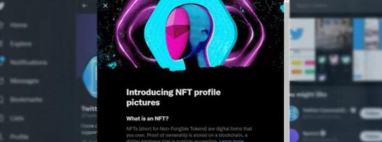 Twitter允许人们添加六边形的NFT个人资料图片