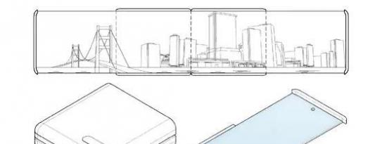 三星为可翻开和滑出的新型可折叠手机申请专利