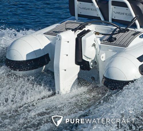 Pure Watercraft推出全新流线型电动舷外机设计
