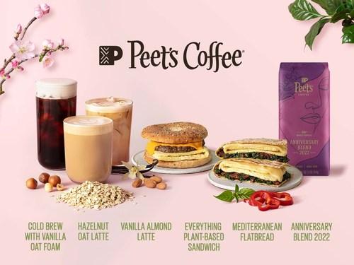 PEET'S COFFEE推出以植物为原料的春季季节性菜单