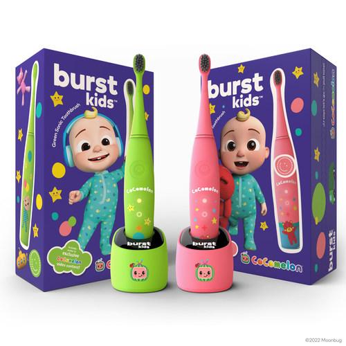 BURST Oral Care推出首款儿童CoComelon声波牙刷