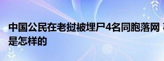 中国公民在老挝被埋尸4名同胞落网 事情原委是怎样的