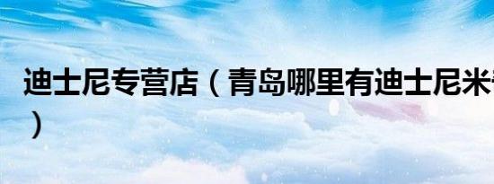 迪士尼专营店（青岛哪里有迪士尼米奇专卖店）