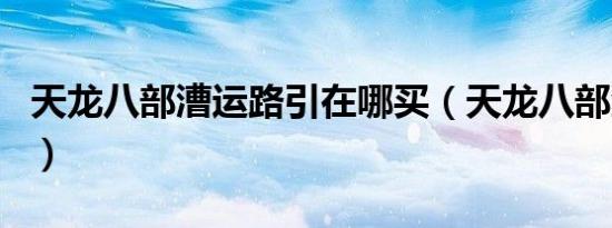 天龙八部漕运路引在哪买（天龙八部漕运路引）