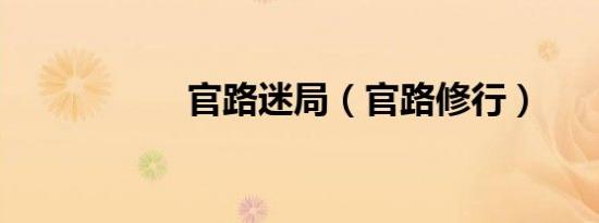 官路迷局（官路修行）