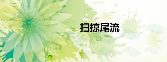 扫掠尾流