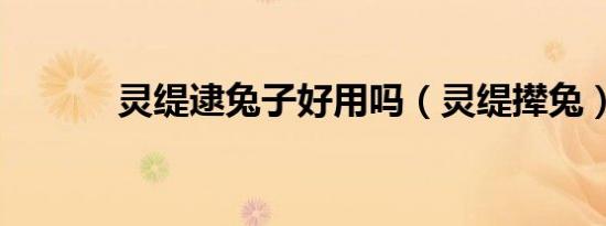 灵缇逮兔子好用吗（灵缇撵兔）