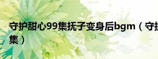 守护甜心99集抚子变身后bgm（守护甜心99集）