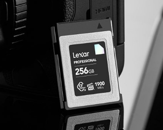 Lexar的全新Diamond系列CFexpressB型卡提供128GB和256GB容量