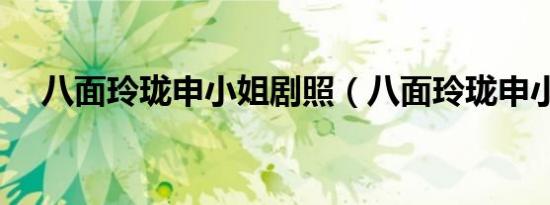 八面玲珑申小姐剧照（八面玲珑申小姐）