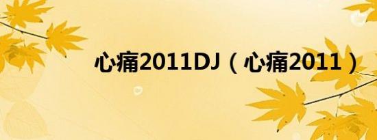 心痛2011DJ（心痛2011）
