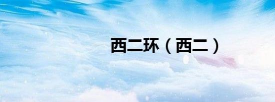 西二环（西二）