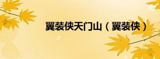 翼装侠天门山（翼装侠）