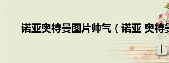 诺亚奥特曼图片帅气（诺亚 奥特曼）