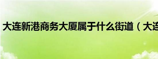 大连新港商务大厦属于什么街道（大连新港）