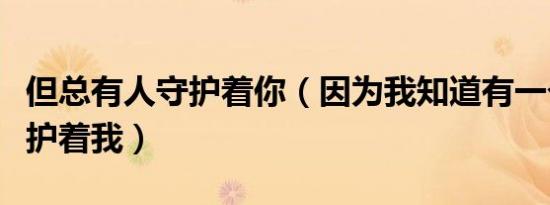 但总有人守护着你（因为我知道有一个人会守护着我）