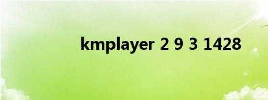 kmplayer 2 9 3 1428