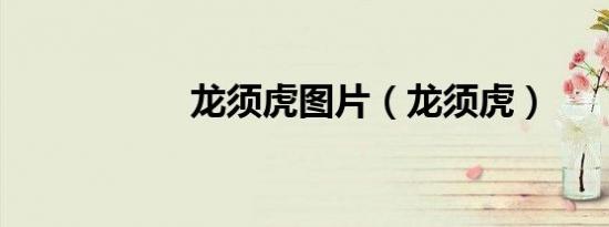 龙须虎图片（龙须虎）