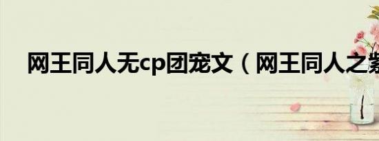 网王同人无cp团宠文（网王同人之紫惑）