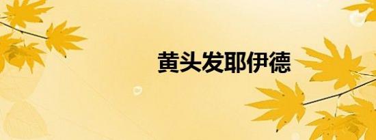 黄头发耶伊德