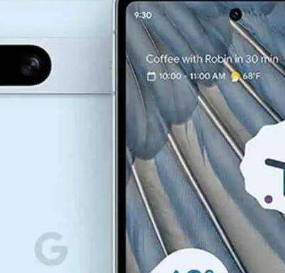 谷歌Pixel 7a设计在所有三种颜色选项中显示