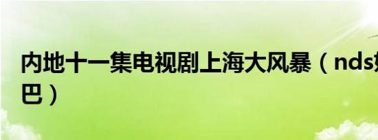 内地十一集电视剧上海大风暴（nds妖精的尾巴）
