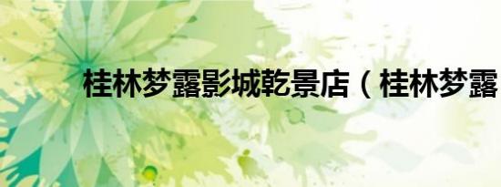 桂林梦露影城乾景店（桂林梦露）
