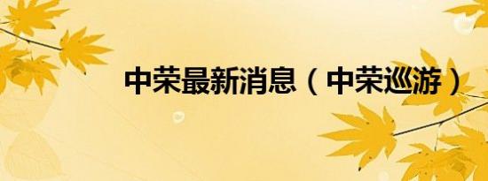 中荣最新消息（中荣巡游）