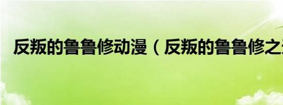 反叛的鲁鲁修动漫（反叛的鲁鲁修之天瞳）