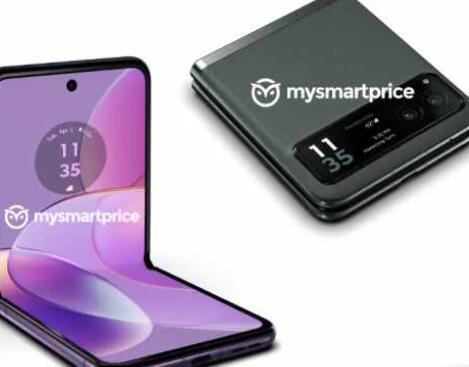 Moto Razr 40官方渲染图泄露 揭示了完整的设计和颜色