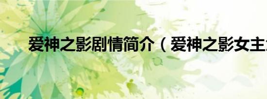 爱神之影剧情简介（爱神之影女主角）