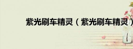 紫光刷车精灵（紫光刷车精灵）