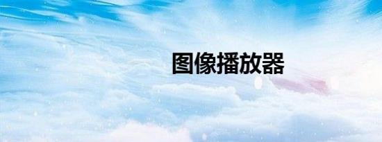 图像播放器