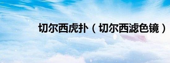 切尔西虎扑（切尔西滤色镜）